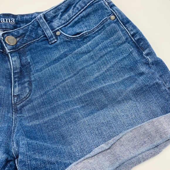 EUC A.N.A Cuffed Blue Jean Shorts - Picture 3 of 8